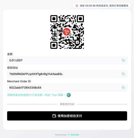 User Enters Payment Page