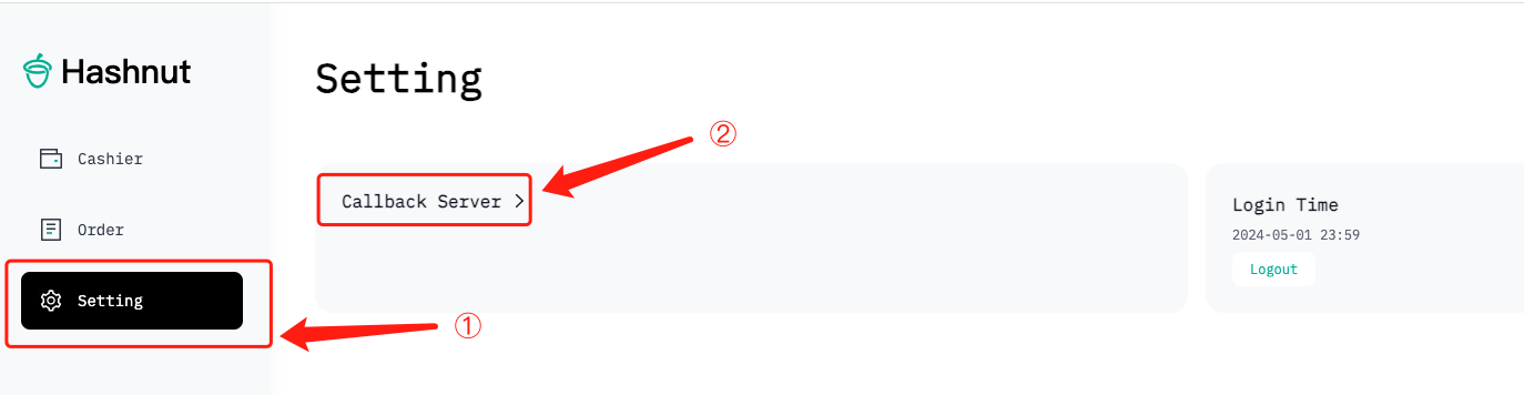 Enter the ApiKey creation page