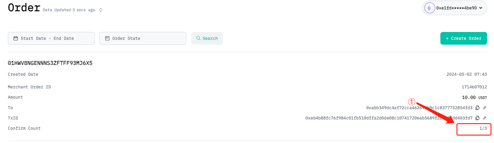 User Enters Payment Page