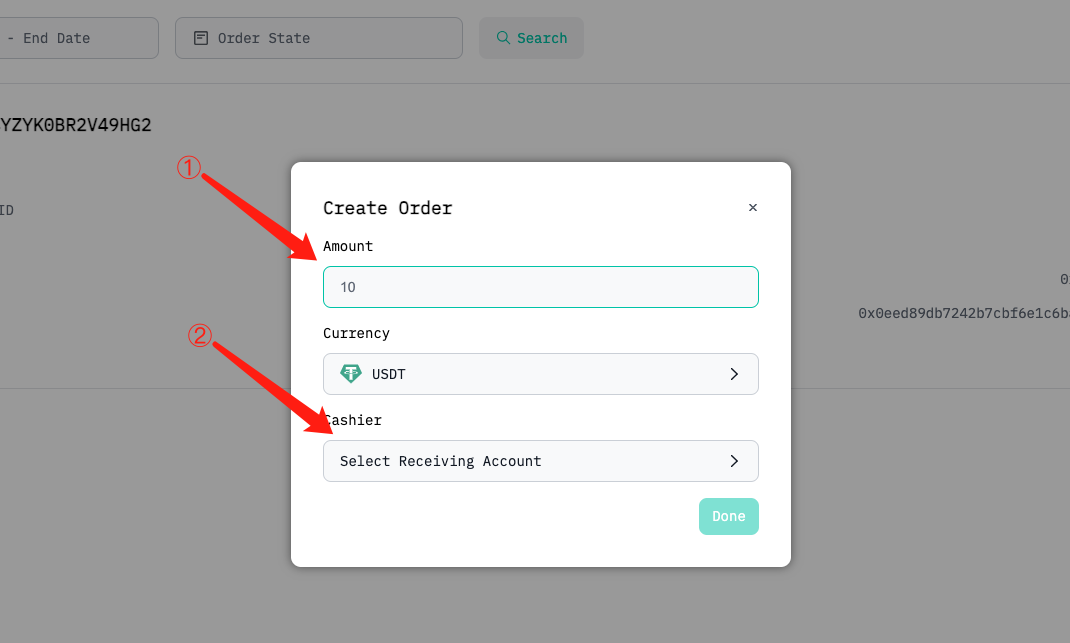 Fill in Order Parameters